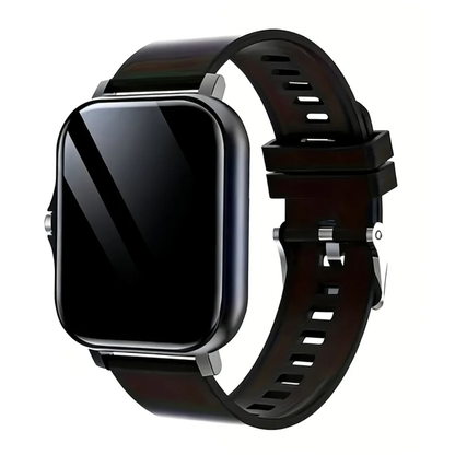 Montre connectée avec appels, suivi cardiaque et sommeil, charge magnétique