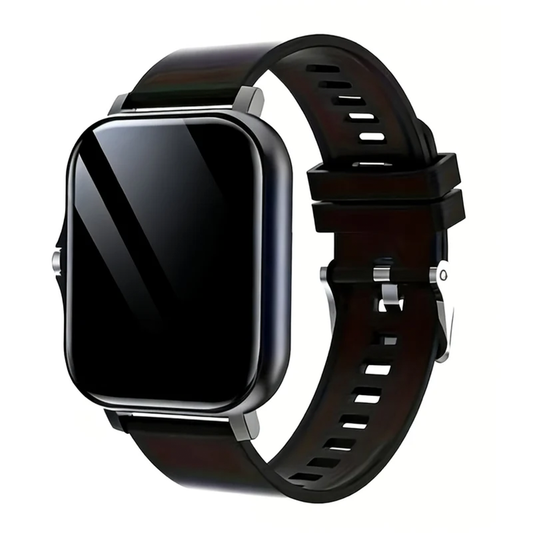 Montre connectée avec appels, suivi cardiaque et sommeil, charge magnétique