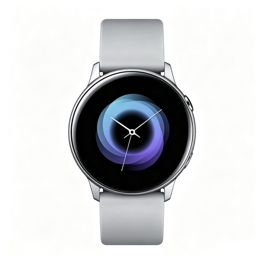 Montre connectée ronde 40 mm légère et élégante pour suivi d’activité