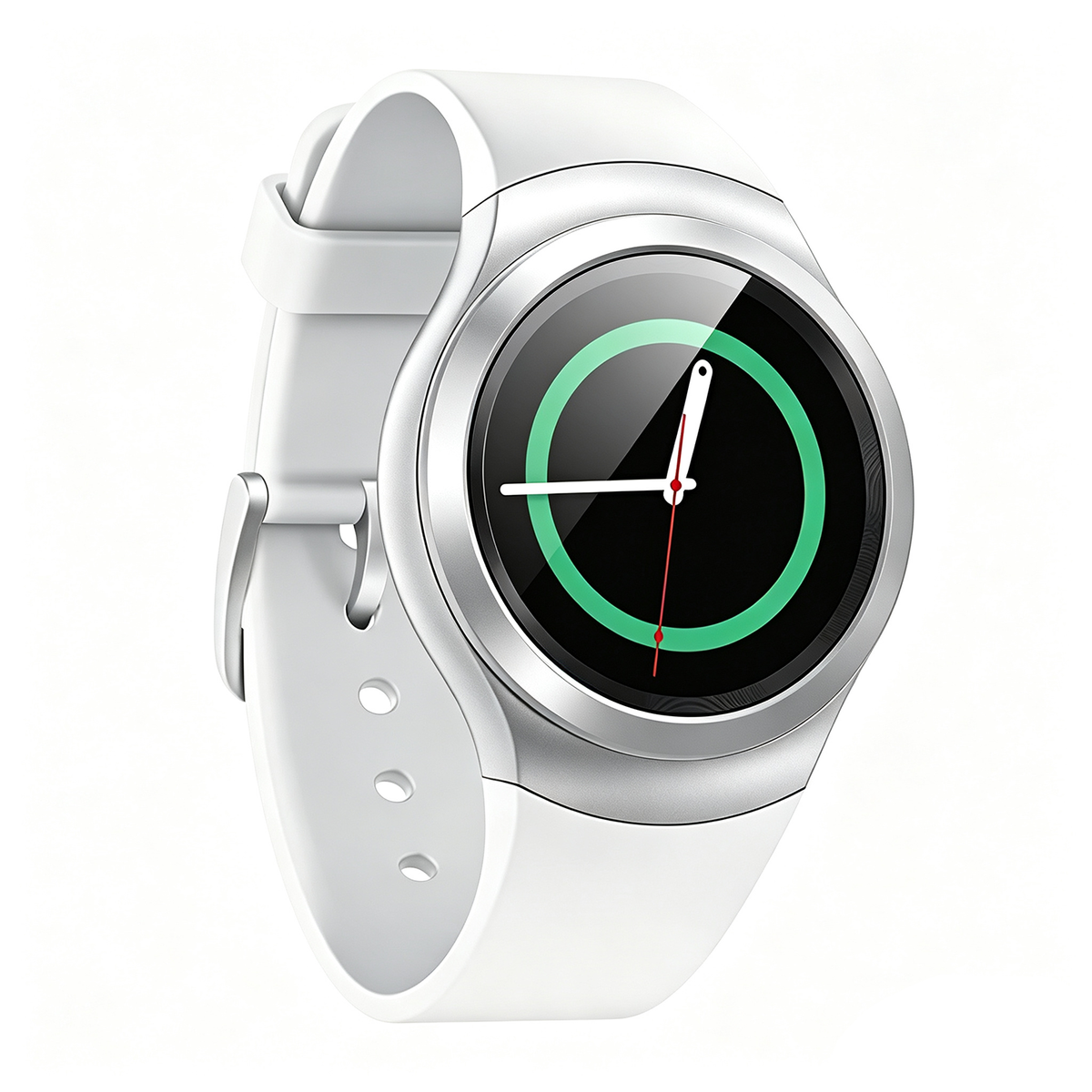 Montre connectée ronde 42 mm avec connexion réseau cellulaire pour usage quotidien