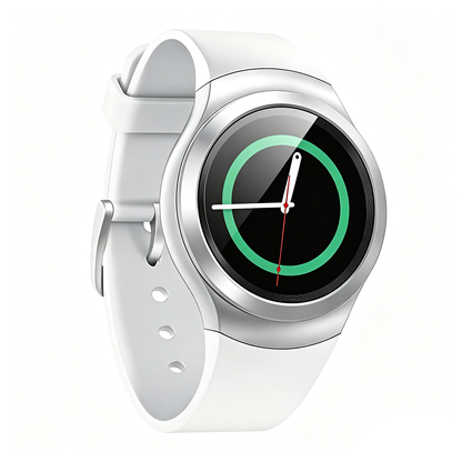 Montre connectée ronde 42 mm avec connexion réseau cellulaire pour usage quotidien