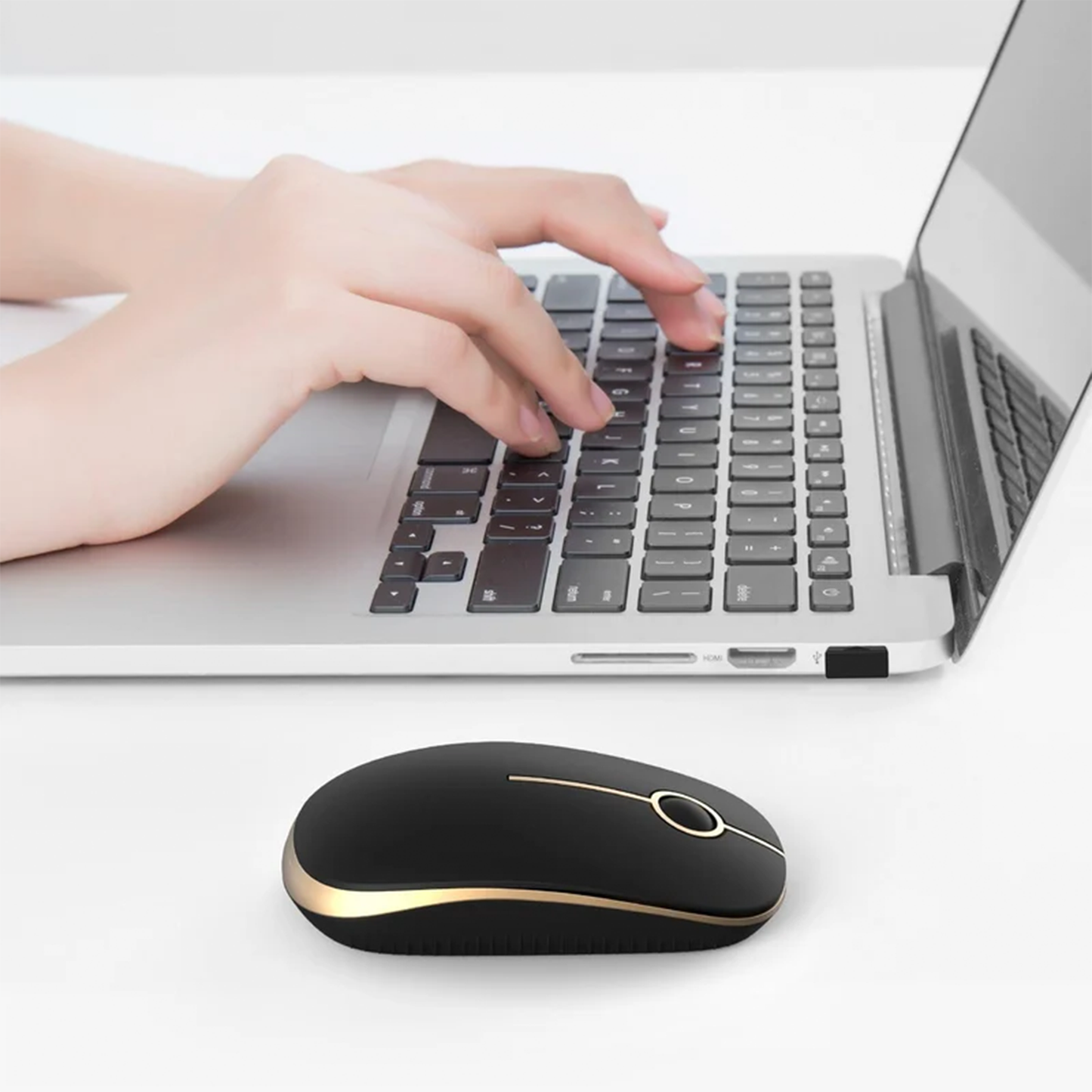 Souris vocale intelligente sans fil design ergonomique compact